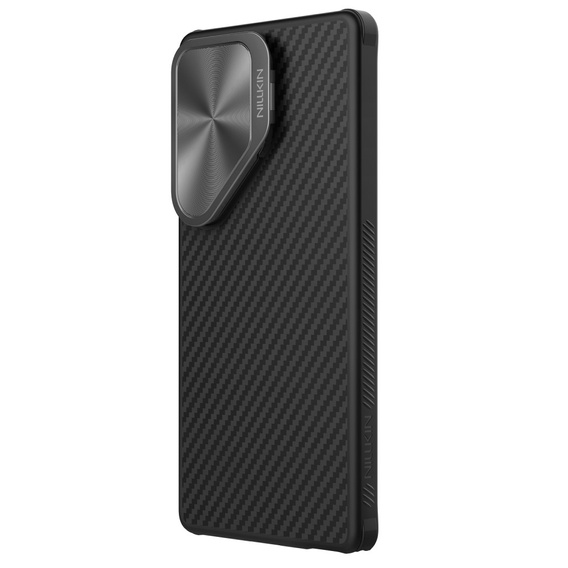 Pouzdro pro Samsung Galaxy S25 Ultra, pancéřované Nillkin, Carboprof Case, pro Magsafe, černé