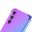 Pouzdro pro Samsung Galaxy A36, Gradient Dropproof, Fialová / modrá