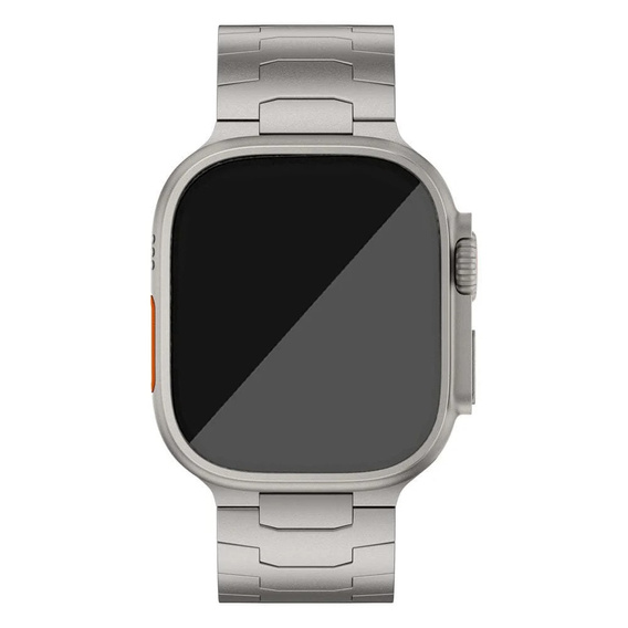 Náramek pro Apple Watch 1/2/3/4/5/6/7/8/9/SE/ULTRA/ULTRA 2 42/44/45/49MM, titanový