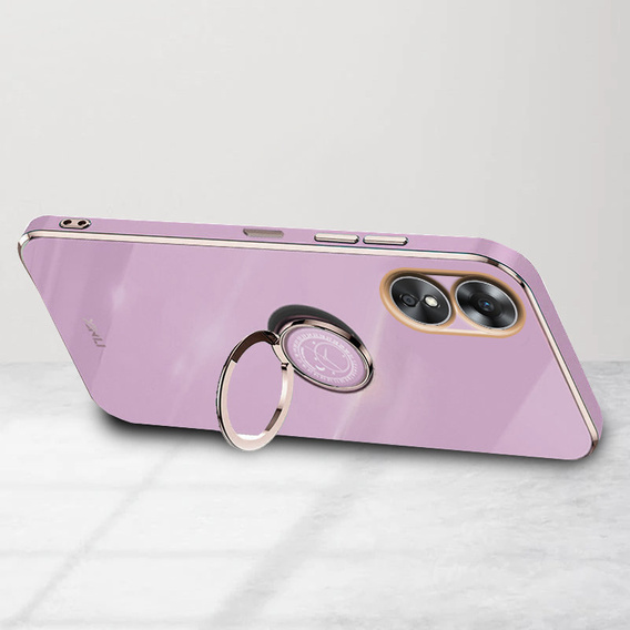 Pouzdro pro Oppo A17, Electro Ring, fialové