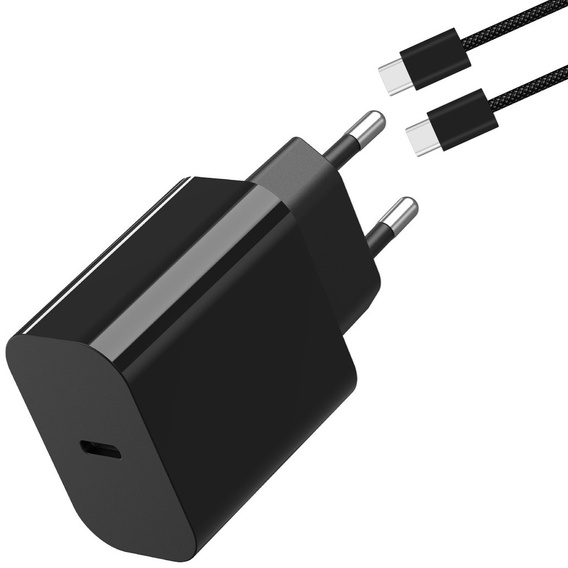 Blavec GaN4 45W USB-C PD/QC síťová nabíječka s USB-C - USB-C kabel pro zařízení s USB-C: smartphony, tablety a lehké notebooky