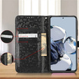 Flipové pouzdro pro Samsung Galaxy M15 5G, Wallet Rhombus, černé