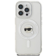 Pouzdro Karl Lagerfeld IML Metal Karl Head MagSafe pro iPhone 16 Pro Max