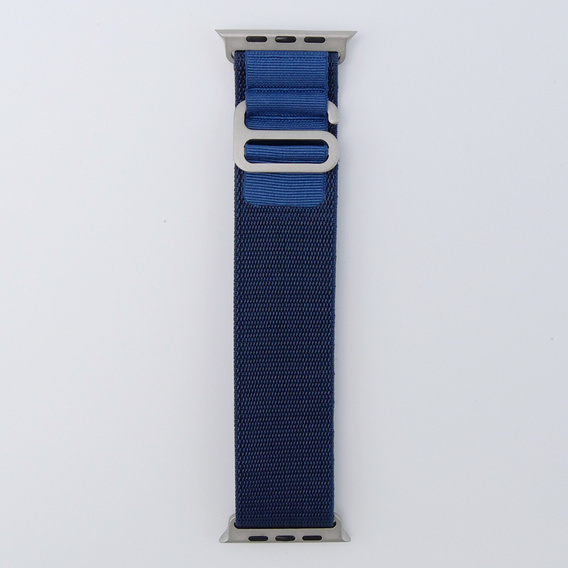 Nylonový řemínek pro Apple Watch 1/2/3/4/5/6/7/8/SE/ULTRA 42/44/45/49 mm, námořnicky modrý