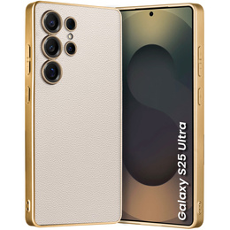 Pouzdro pro Samsung Galaxy S25 Ultra, GKK Leather, titanově šedá