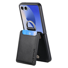Pouzdro se slotem na kartu a kroužkem pro Samsung Galaxy Z Flip7