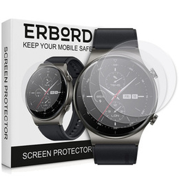 3x ERBORD Hydrogelová fólie pro Huawei Watch GT 2 Pro