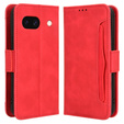 Klopové pouzdro pro Google Pixel 8A, Card Slot, červené