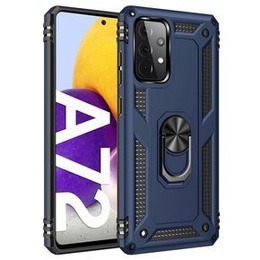 Pancéřové pouzdro pro Samsung Galaxy A72 5G, Nox Case Ring, modré