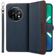 Klopové pouzdro pro OnePlus 11 5G, KHAZNEH RFID, Dual Color, námořnicky modré