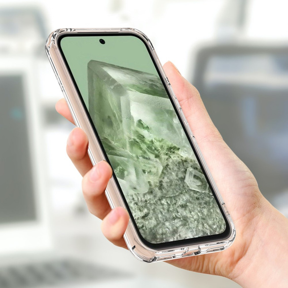 Pouzdro pro Google Pixel 8A, Fusion Hybrid, pro MagSafe, průhledné