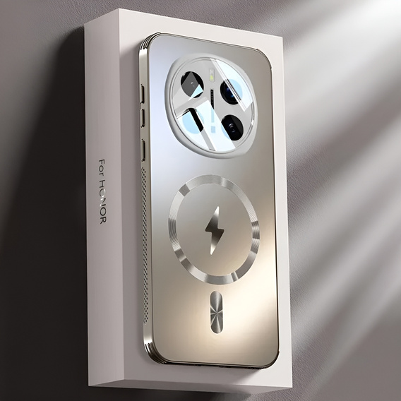 Pouzdro pro Honor Magic 7 Pro, MagSafe, stříbrné,