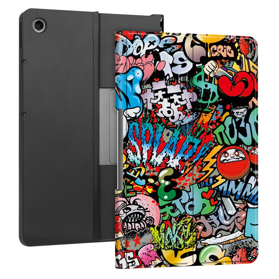 Pouzdro pro Lenovo Tab Plus, Smartcase, graffiti