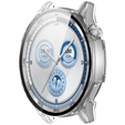 Pouzdro 2v1 + tvrzené sklo pro Huawei Watch GT 5 46mm, průhledné
