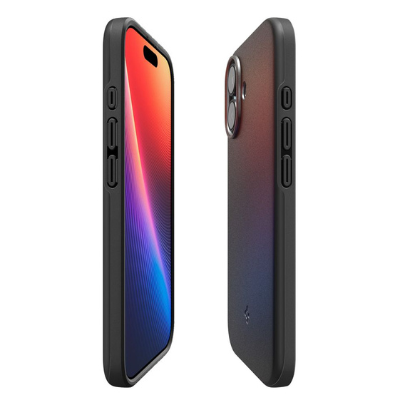 Spigen pouzdro pro iPhone 17, Thin Fit MagSafe, černé