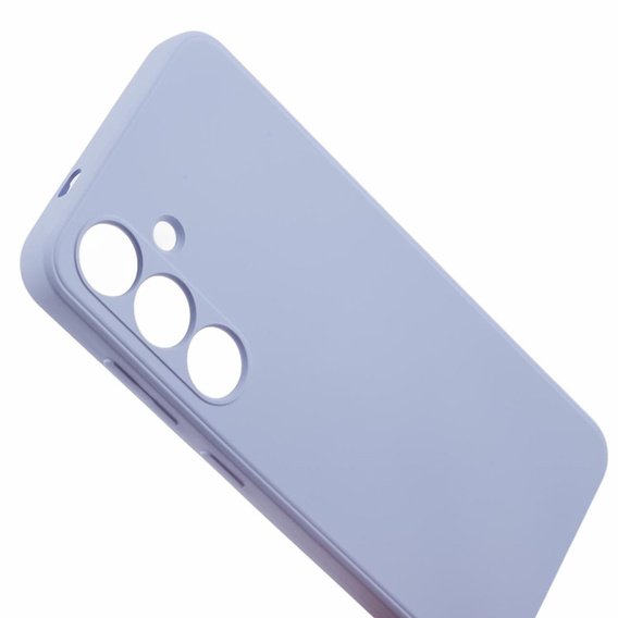 Pouzdro pro Samsung Galaxy S24+ Plus, Silicone Lite, fialové