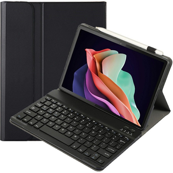 Pouzdro + klávesnice Lenovo Tab M9, černé