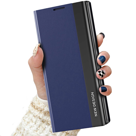 Klopové pouzdro pro Xiaomi 12T / 12T Pro, Side Magnetic, námořnicky modré