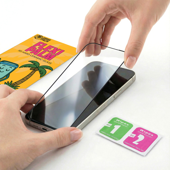 Keramické sklo 9D Flexi Palm pro Samsung Galaxy A36 5G / A37 5G