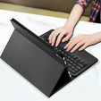 Pouzdro + klávesnice iPad Pro 11 2022/2021/2020/2018 / do iPad Air 10.9 4 2020 / 5 2022, Dux Ducis Magnetic, černé