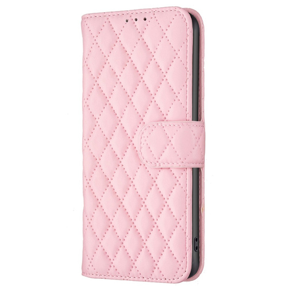 Klopové pouzdro pro Samsung Galaxy A05s, Wallet, BINFEN COLOR, růžové