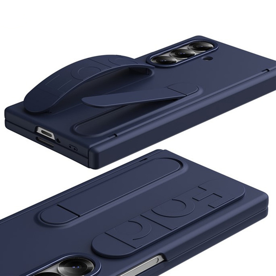 Etui do Samsung Galaxy Z Fold5 5G, z rączką, różowe