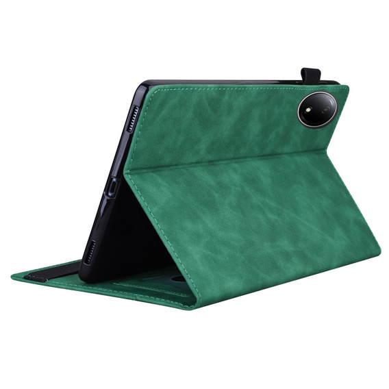 Pouzdro pro Xiaomi Redmi Pad SE 8.7, Classic, s prostorem pro stylus, zelené