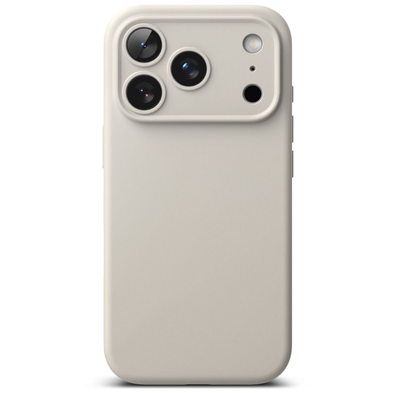 Pouzdro Ringke pro iPhone 17 Pro Max, silikonové magnetické pouzdro MagSafe, kámen