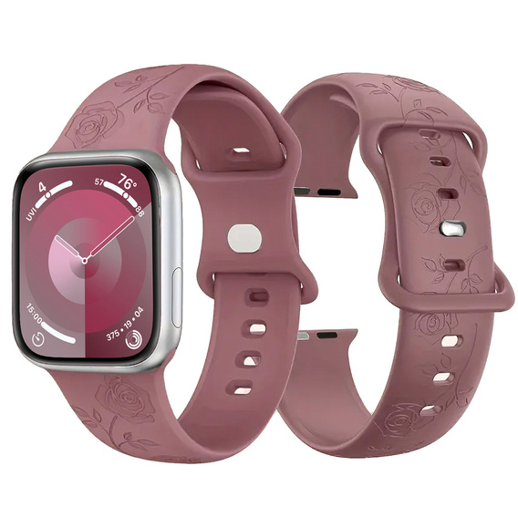 Silikonový řemínek pro Apple Watch 1/2/3/4/5/6/7/8/9/SE 38/40/41/mm