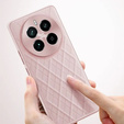 Pouzdro pro Realme 12 Pro 5G / 12 Pro+ 5G, Rhombus, růžové