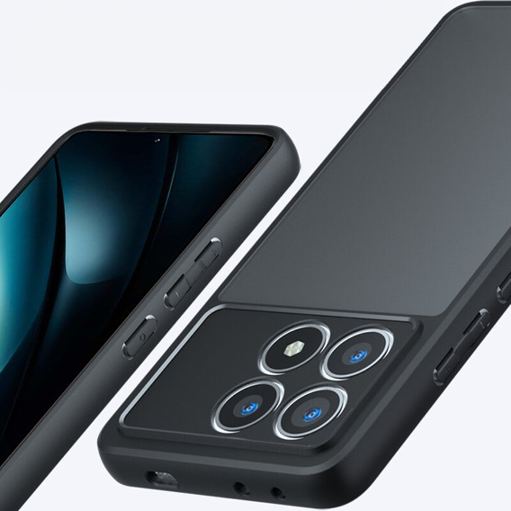 Pouzdro pro Xiaomi Poco F6 Pro, Fusion Hybrid, černé