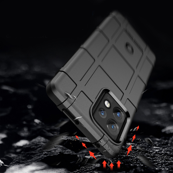 Pouzdro pro Motorola Edge 40 Pro, Rugged Shield, černé