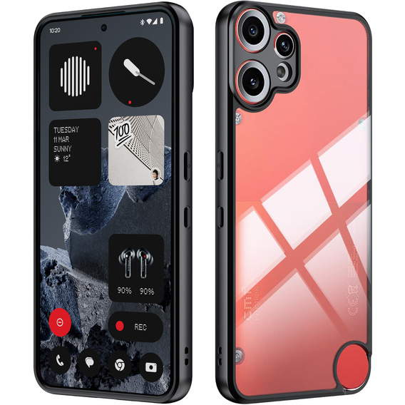 Pouzdro pro CMF Nothing Phone 2 Pro, Fusion Hybrid, průhledné