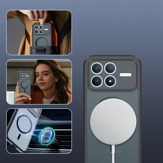 Pouzdro pro MagSafe ERBORD Matt Case pro Xiaomi Poco F8 Pro