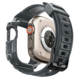 Etui Pasek SPIGEN do Apple Watch 4/5/6/7/SE 44/45mm, Rugged Armor Pro, Charcoal Grey