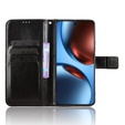Klopové pouzdro pro Realme GT 7 / 7T, Crazy Horse Wallet, černé