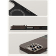 BENKS Kevlar Magnetic Armor Pro Prestige 600D Y065 pouzdro MagSafe s aktivním tlačítkem pro iPhone 16 Pro