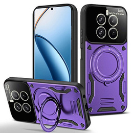Obrněné pouzdro pro Realme 12 Pro 5G / 12 Pro+ 5G, Magnetic Ring, fialové