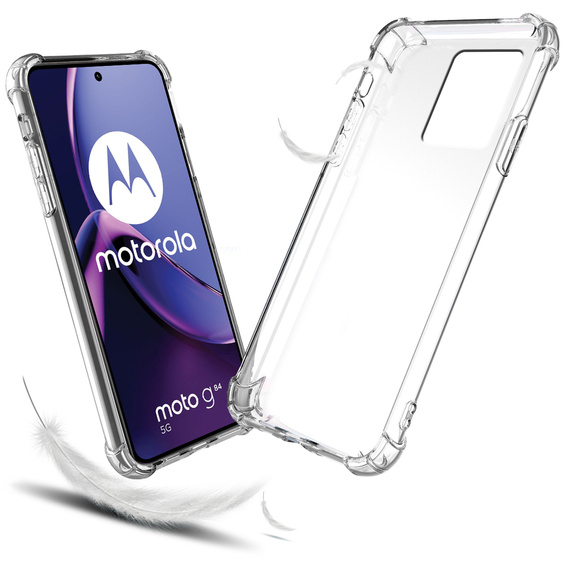 Pouzdro pro Motorola Moto G84 5G, Dropproof, průhledné