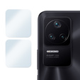 2x tvrzené sklo ERBORD pro kameru na Xiaomi Poco F4 5G