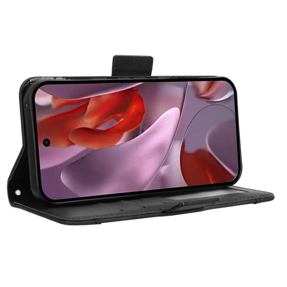 Klopové pouzdro pro Google Pixel 9A, Card Slot, černé