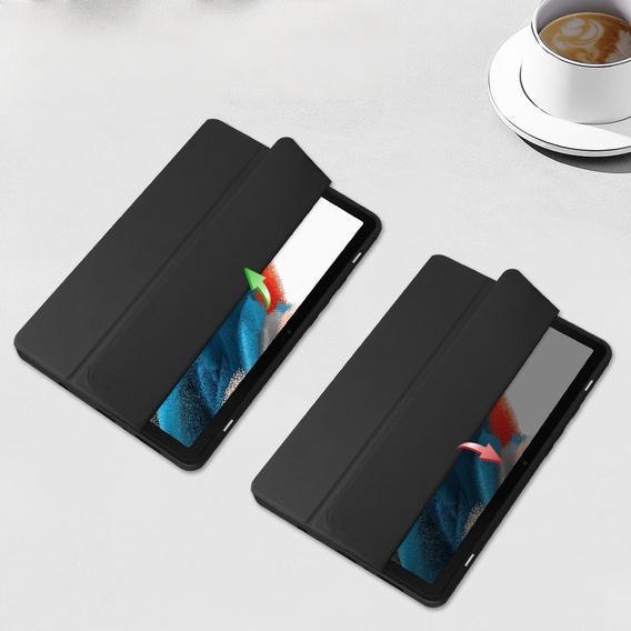 Pouzdro pro Samsung Galaxy Tab A9, Smartcase Hybrid, se slotem na stylus, černé