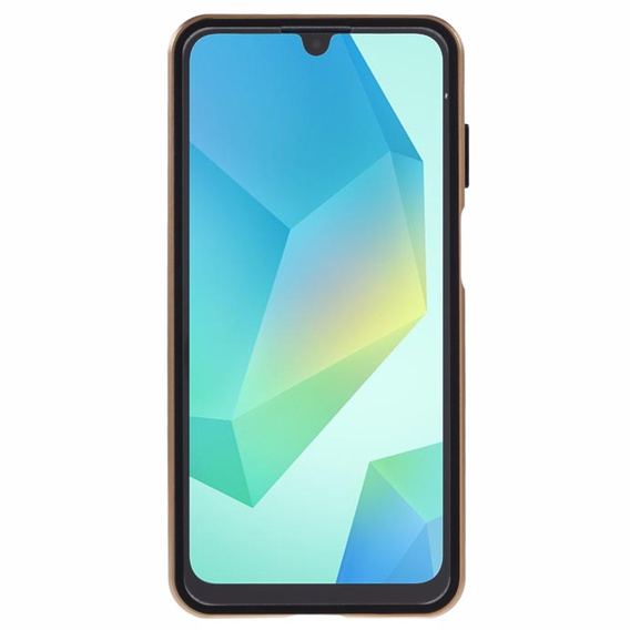 Pouzdro pro Samsung Galaxy A16, Magnetic Dual Glass, zlaté