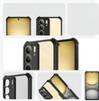 Pouzdro pro Realme 14X / Realme C75, s magnetickou fólií, transparentní / černé