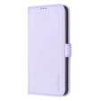 Klopové pouzdro pro Xiaomi Redmi Note 13 5G, BINFEN Wallet, fialové