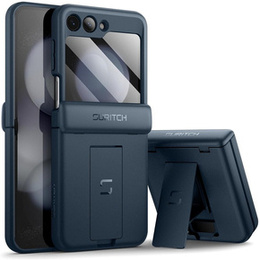 Pouzdro pro Samsung Galaxy Z Flip 5, Suritch Full Body, námořnicky modré