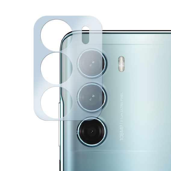 Tvrzené sklo na fotoaparát pro Motorola Moto G200 5G, průhledné