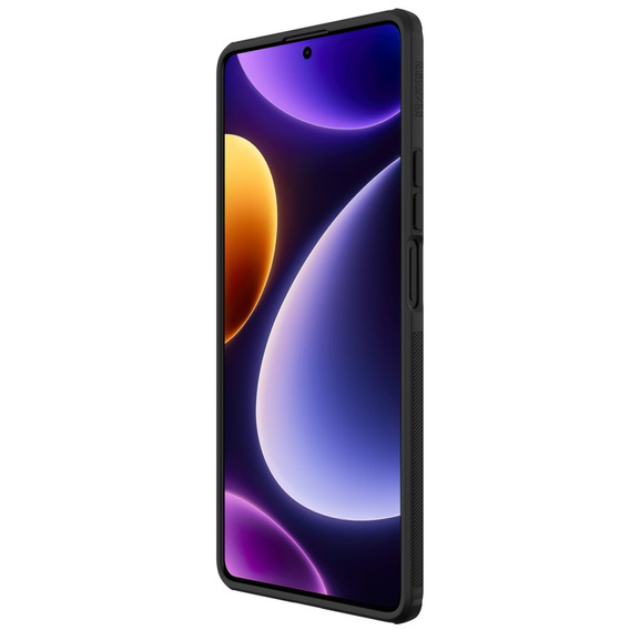 Pouzdro NILLKIN pro Xiaomi Poco F5 5G, Super Frosted Shield Case, černé