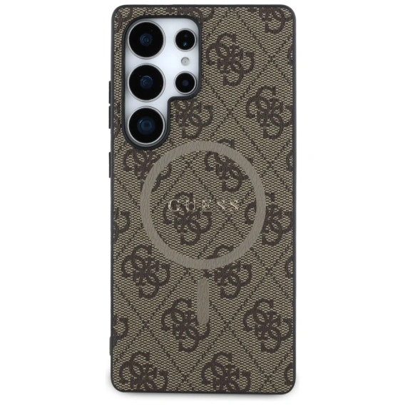 Pouzdro GUESS 4G Ring Classic Logo MagSafe pro Samsung Galaxy S25 Ultra