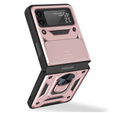 Pouzdro pro Samsung Galaxy Z Flip 4 5G, CamShield Slide, růžové